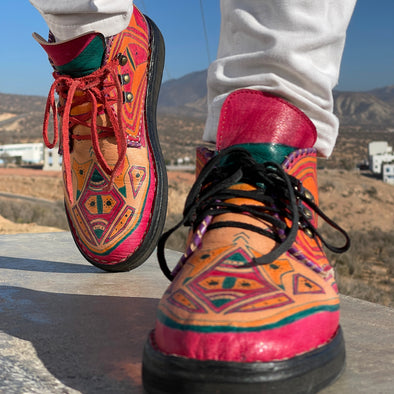 الأحذية الجلدية الأمازيغية